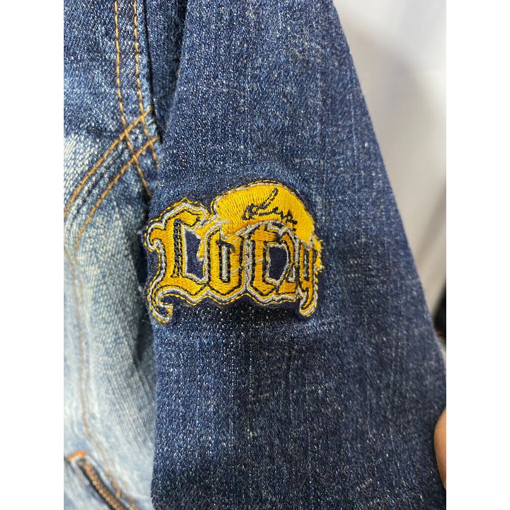 VTG Y2K LOONEY TUNES Tweety Bird Denim Jacket — Warner Bros Medium - Picture 10 of 13